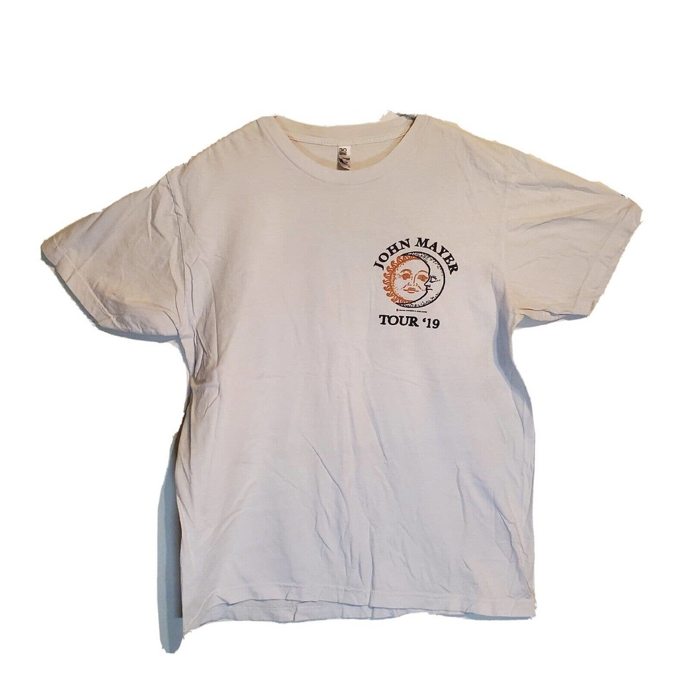 John Mayer Sun & Moon Coming Together 2019 Concert tour t-shirt Large
